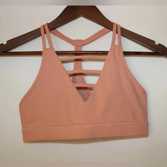 Women’s Zyia Active Grid Strappy Activewear Yoga Sports Bra Size Small - Picture 2 of 9